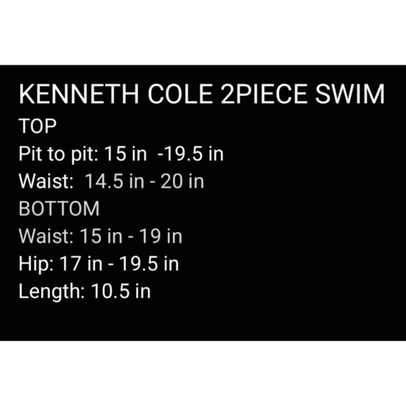 Kenneth Cole Reaction Coral Pink Swim 2 Piece with Ruffle Accents, Nwt, Size M - Picture 14 of 15